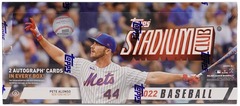 2022 Topps Stadium Club MLB Baseball Hobby Box